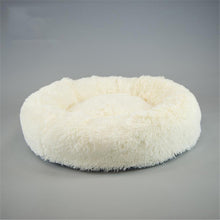 Luxury Dog Bed Faux Fur Round Dog Bed for Small Dogs