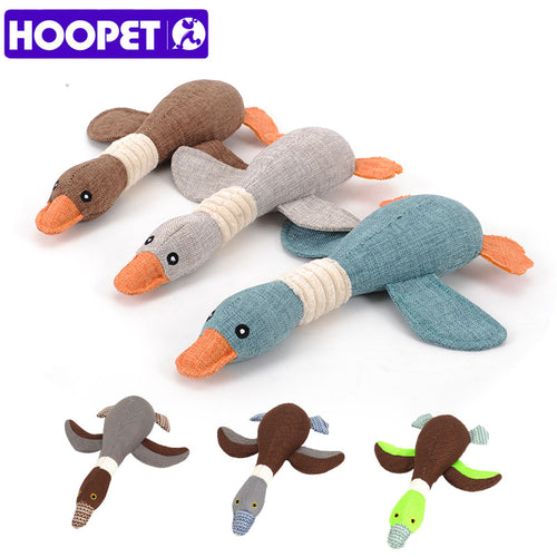 HOOPET Duck Squeak Dog Toy
